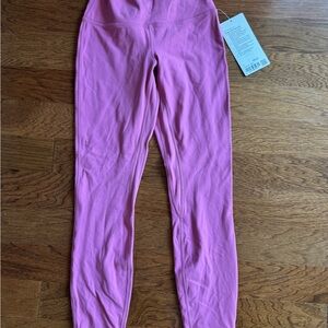 Lululemon Pink Leggings High-Waisted Stretch